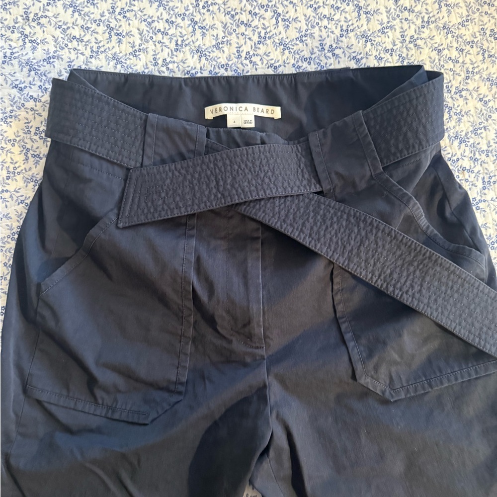 Veronica Beard Dark Blue cargos